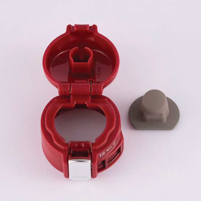 Stopper Cover Set (Red) for SM-SD (-RC) Clear Red **EXCLUDES STOPPER SET H1